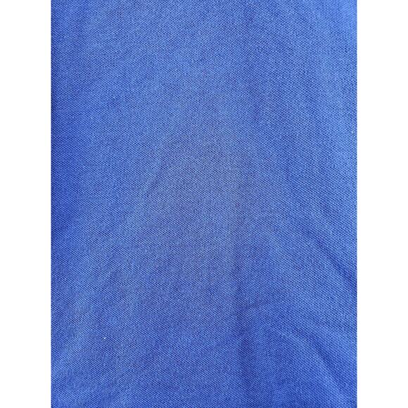 Hanes Mens Polo Blue Size 3XL 100% Cotton Short Sleeve Pullover Buttons - Picture 10 of 12